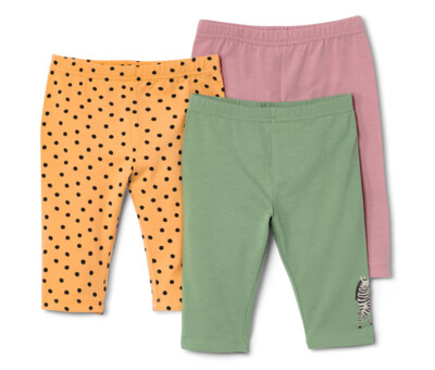 ♕ Якісні дитячі капрі від tchibo, розмір 86-92, рожевий