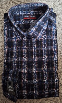 Marvelis. Новая котоновая рубашка. Пог - 54