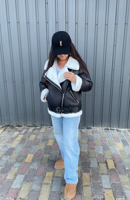 Женская дублёнка фабричное качество размер на выбор