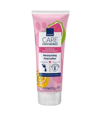 Новинка! Зволожувальний лосьйон для ніг з ароматом гуави та маракуї 75 мл