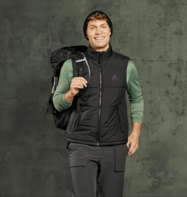 Арт.1110 теплий жилет безрукавка чоловіча crivit євро розмір м 48/50.