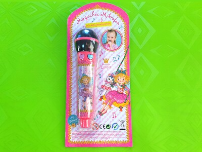Чарівний мікрофон Prinzessin Lillifee з функцією запису. Іграшки з Німеччини