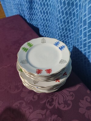Бліц Ціна❗Набір гарних тарілок 12 шт. майже Нові✓Якість✓