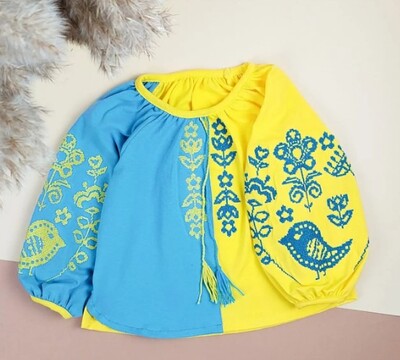 Вишиванка для дівчинки 98-134