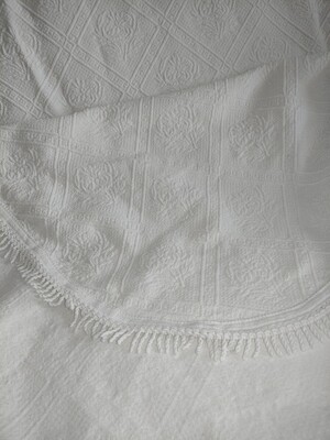 Велике покривало з бахромою, бавовна!