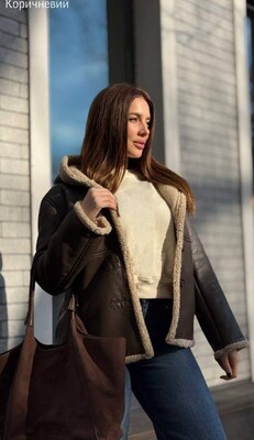 Жіночі теплі дублянки ,еко шкіра.Опис!