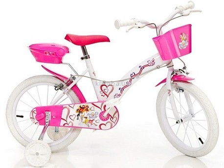 Детский велосипед Dino Bikes Angel's Friends, 16 дюймов