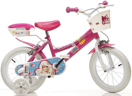 Детский велосипед Dino Bikes Barbie, 146 R-BA, 14 дюймов