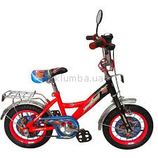 Детский велосипед Profi Trike P1831C Тачки, 18 дюймов